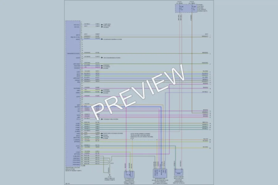 2010 Ford Flex Engine Performance wiring diagram preview