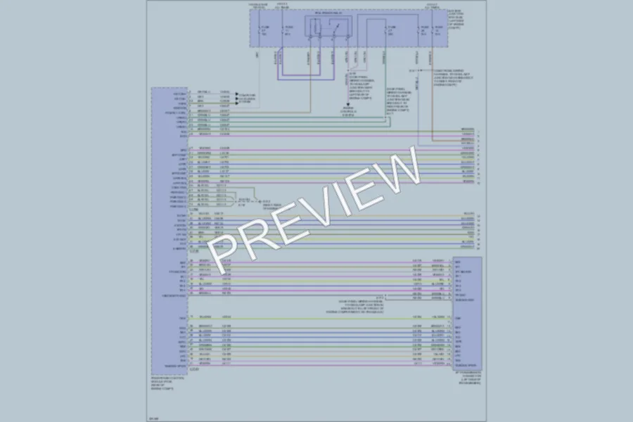 2010 Ford Flex Transmission wiring diagram preview