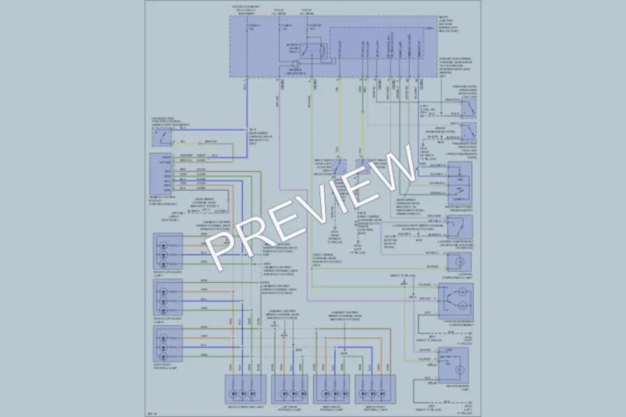 2010 Ford Focus Interior Lights wiring diagram preview
