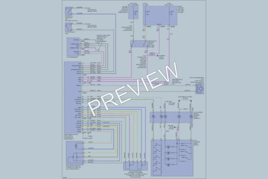 2010 Ford Fusion Cruise Control wiring diagram preview