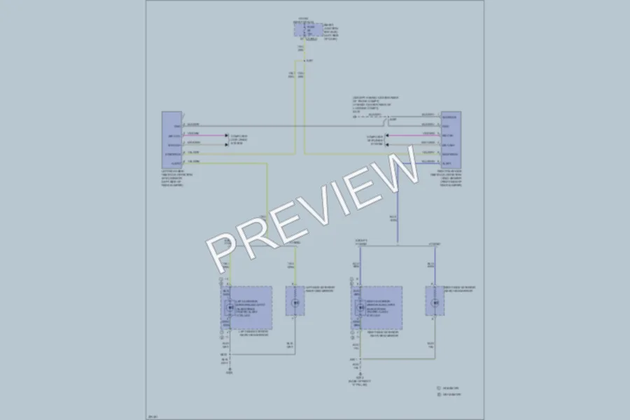 2010 Ford Fusion Navigation wiring diagram preview