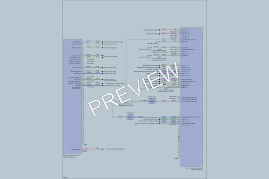 2010 Ford Mustang Body Control Modules wiring diagram preview