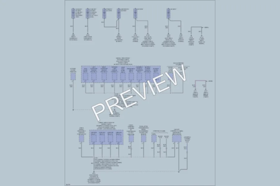 2010 Ford E350 Super Duty Ground Distribution wiring diagram preview