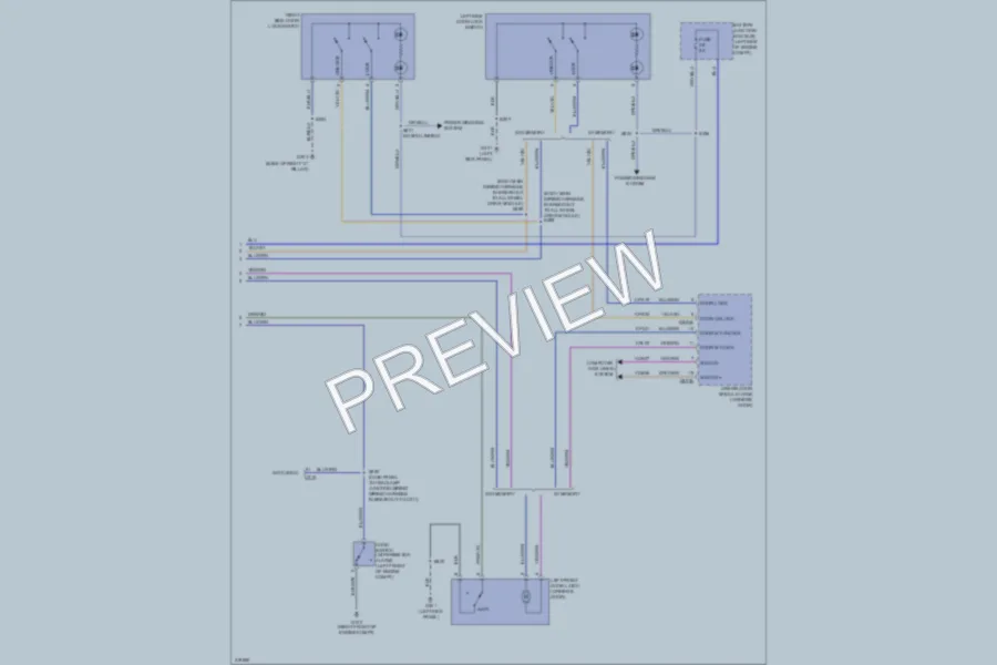2010 Ford Taurus Anti Theft wiring diagram preview