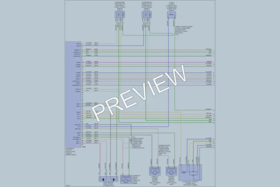 2010 Ford Taurus Engine Performance wiring diagram preview