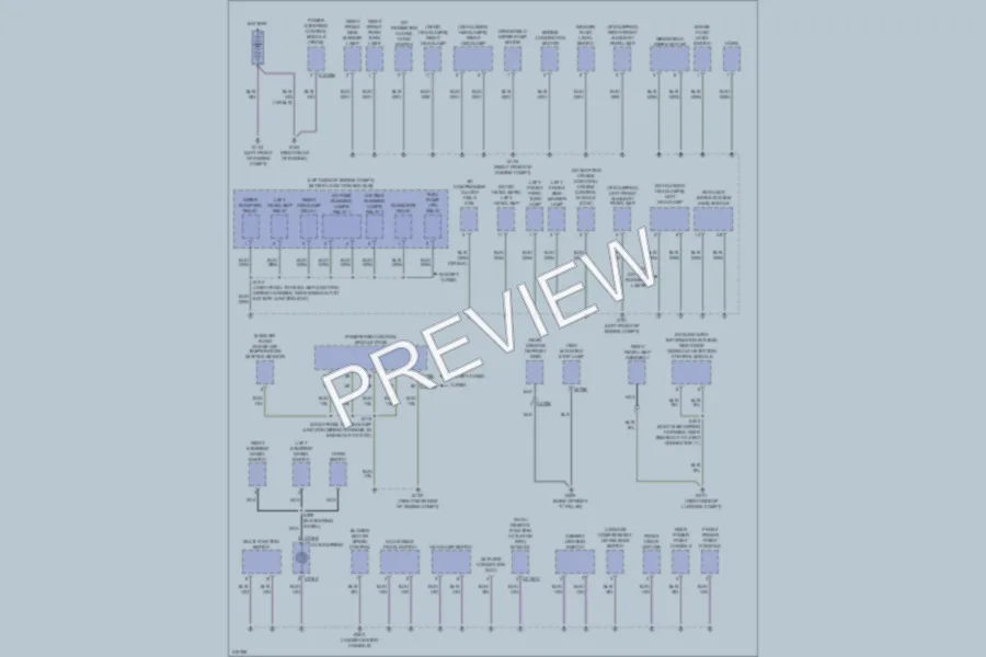 2010 Ford Taurus Ground Distribution wiring diagram preview