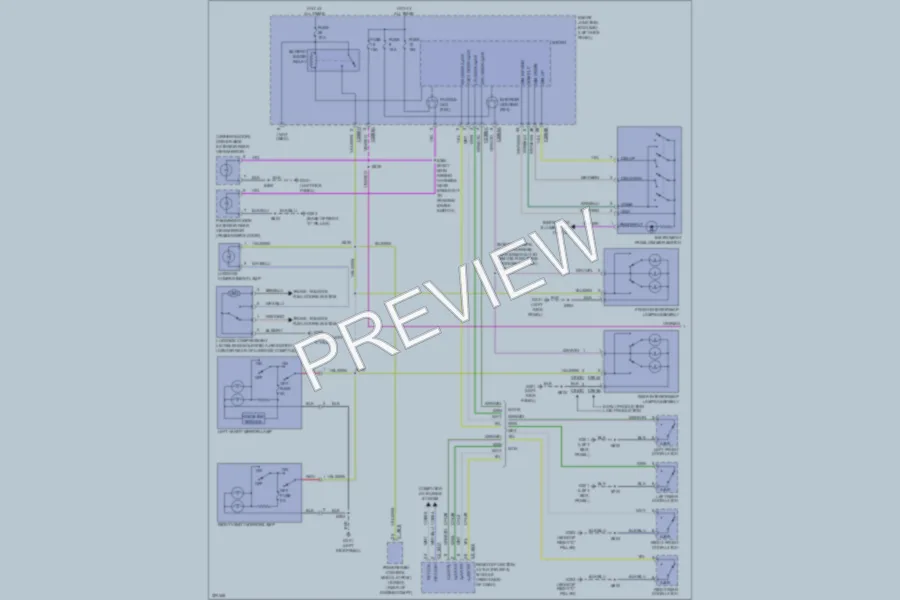 2010 Ford Taurus Interior Lights wiring diagram preview