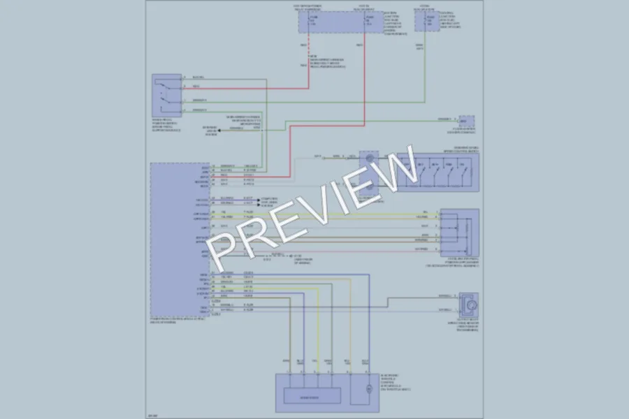 2010 Ford TransitConnect Cruise Control wiring diagram preview