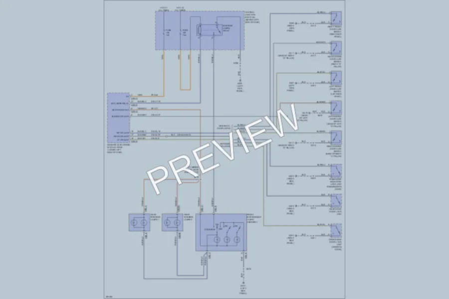 2010 Ford TransitConnect Interior Lights wiring diagram preview