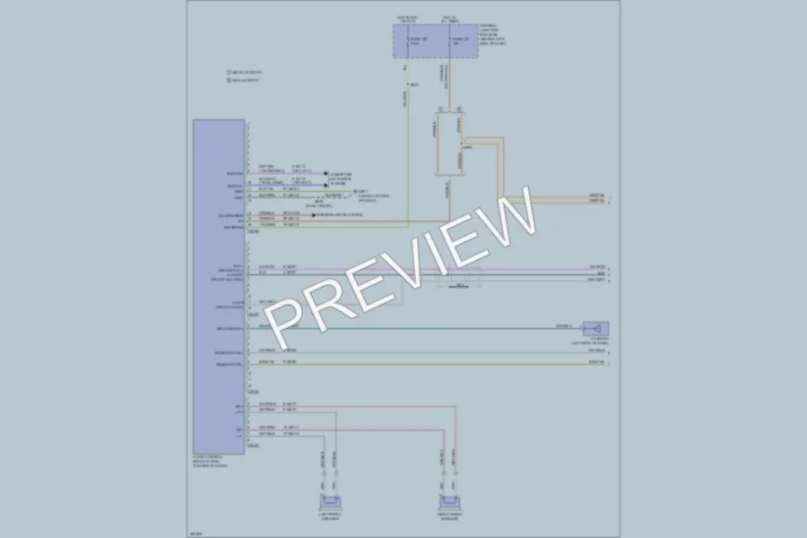 2010 Ford TransitConnect Radio wiring diagram preview