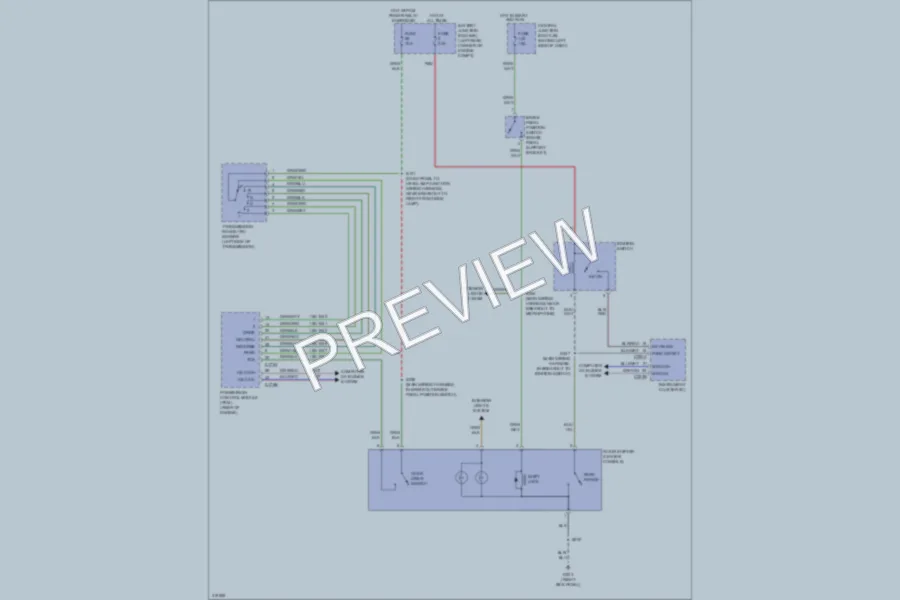 2010 Ford TransitConnect Shift Interlock wiring diagram preview