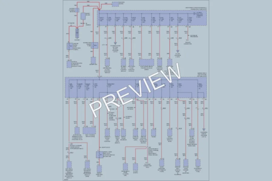 2010 GMC Acadia Power Distribution wiring diagram preview