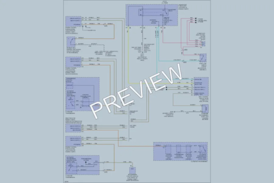 2010 GMC 1500 Shift Interlock wiring diagram preview