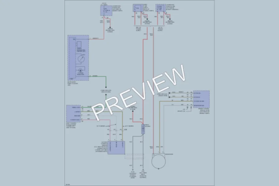 2010 GMC 1500 Starting Charging wiring diagram preview