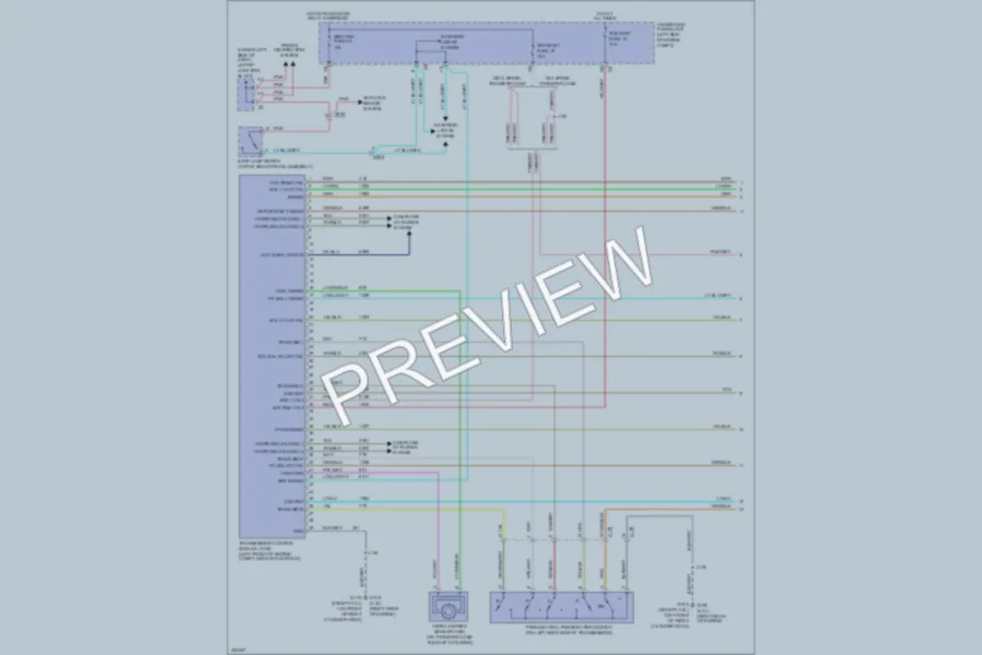 2010 GMC 1500 Transmission wiring diagram preview