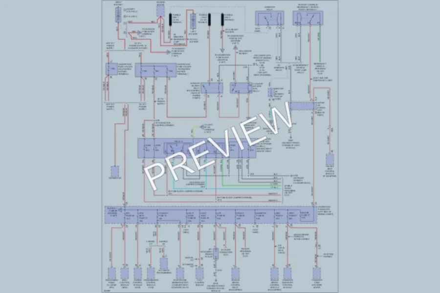 2010 GMC 1500 Power Distribution wiring diagram preview