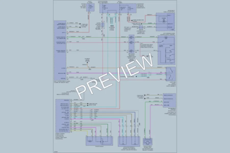 2010 GMC 1500 Cruise Control wiring diagram preview