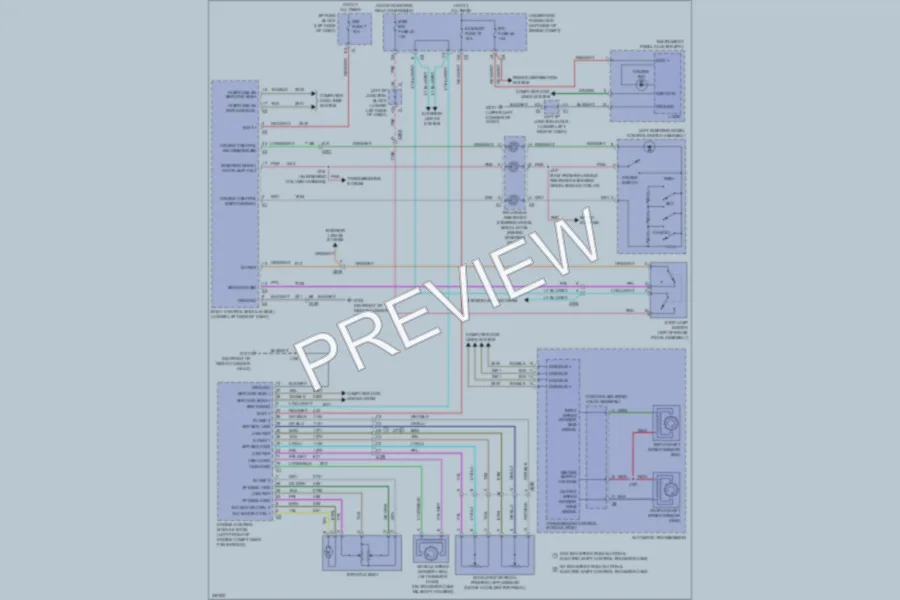 2010 GMC 2500 Hd Cruise Control wiring diagram preview