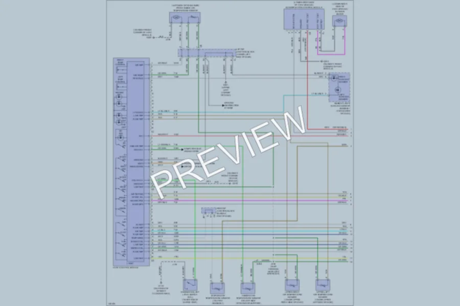 2010 GMC 3500 Hd Air Conditioning wiring diagram preview
