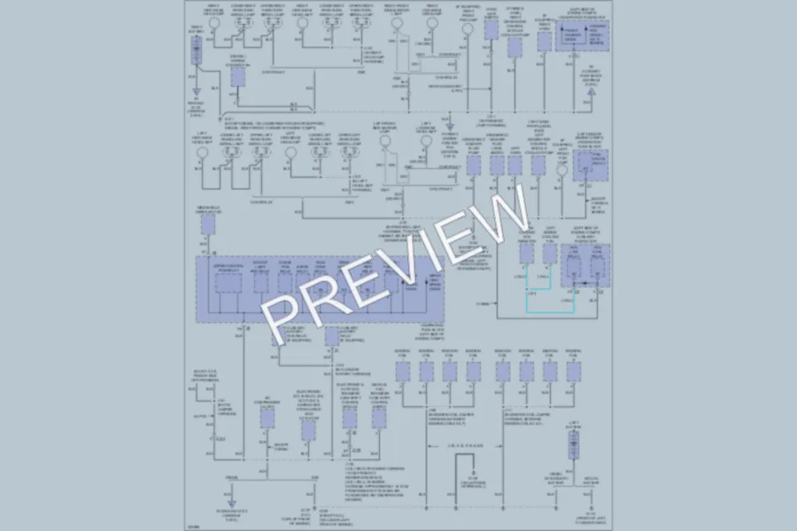 2010 GMC 1500 Ground Distribution wiring diagram preview