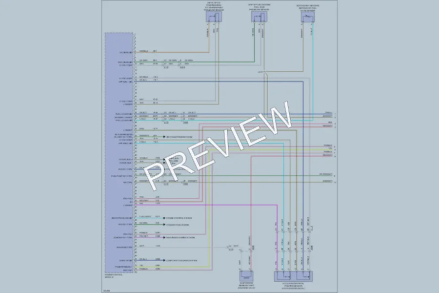 2010 GMC Terrain Engine Performance wiring diagram preview