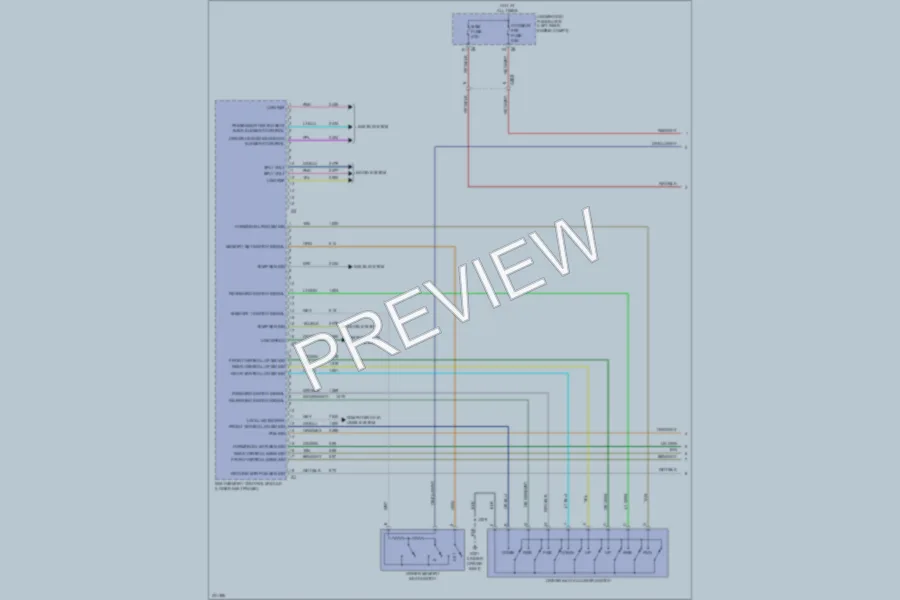 2010 GMC Terrain Memory Systems wiring diagram preview