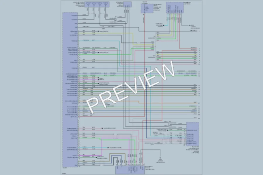 2010 GMC Terrain Radio wiring diagram preview
