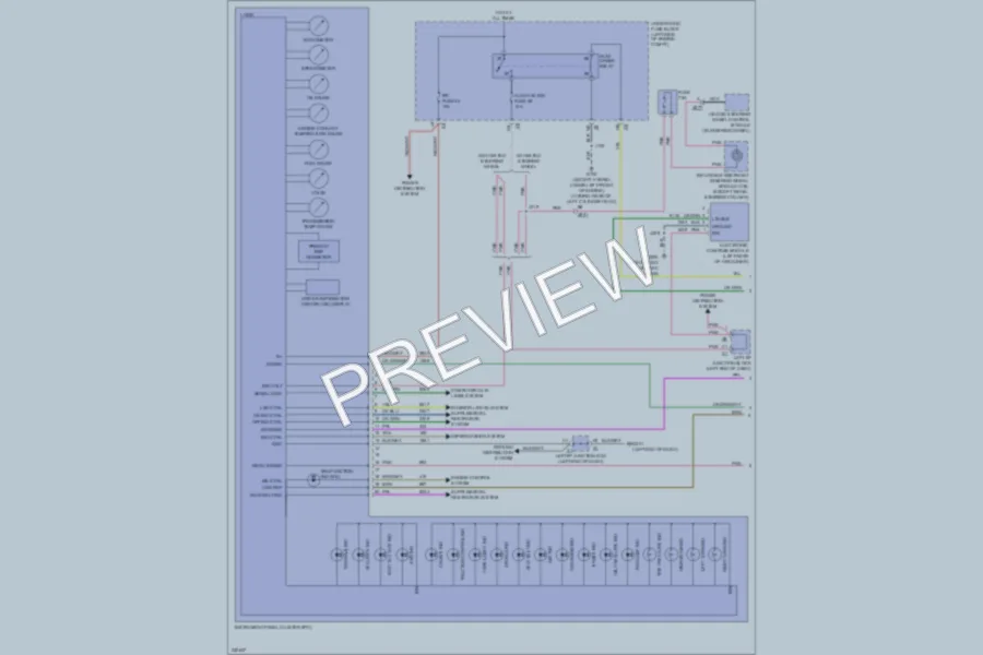 2010 GMC YukonDenali Instrument Cluster wiring diagram preview
