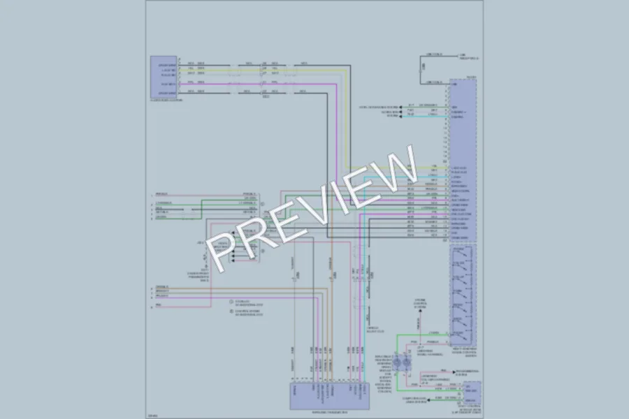 2010 GMC YukonDenali Navigation wiring diagram preview