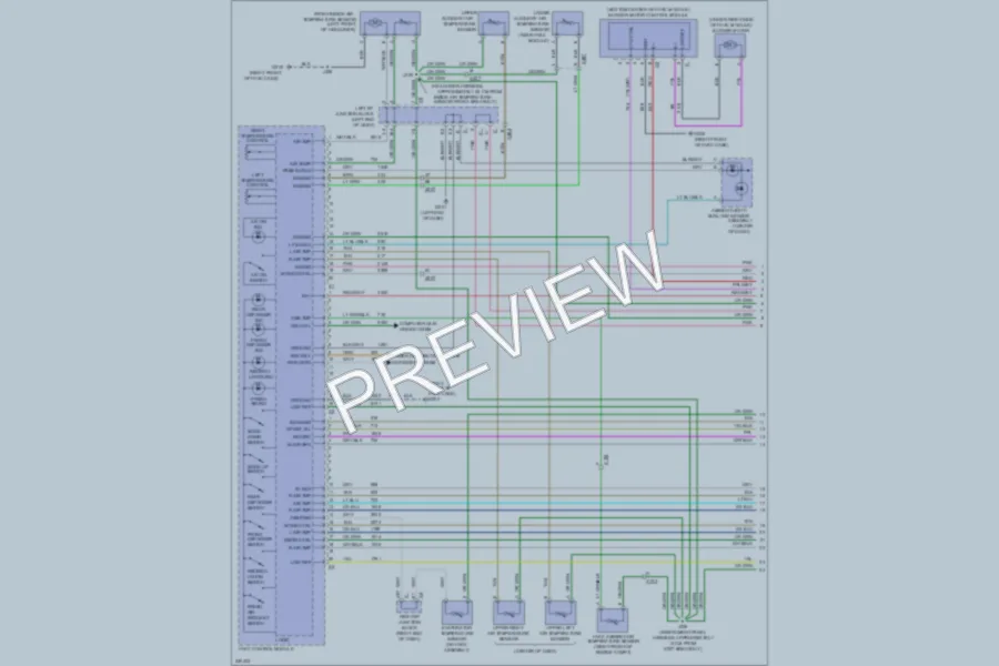 2010 GMC YukonXLDenali Air Conditioning wiring diagram preview