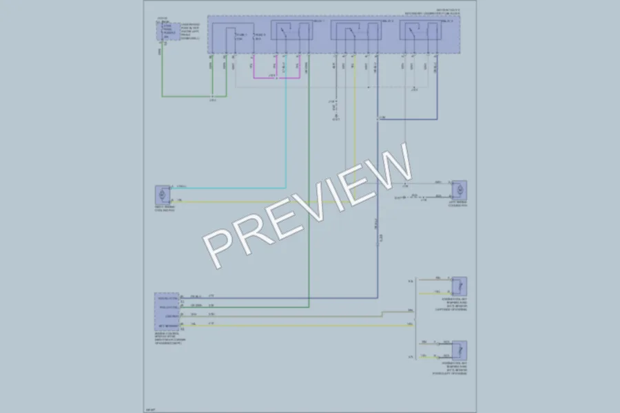 2010 HUMMER H3 Cooling Fan Wiring Diagrams protected preview