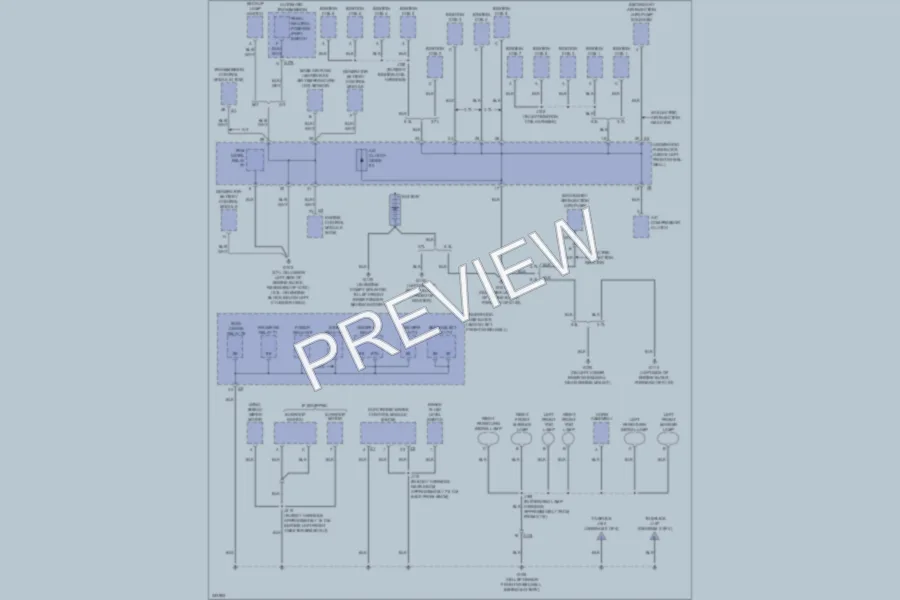 2010 HUMMER H3T Ground Distribution wiring diagram preview