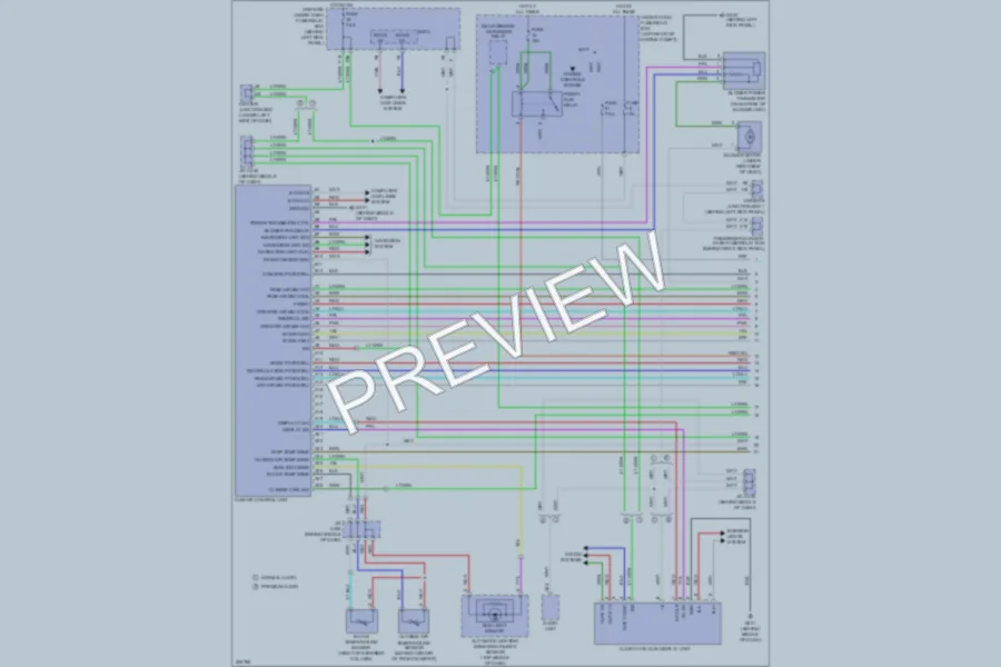 2010 Honda Accord Air Conditioning wiring diagram preview