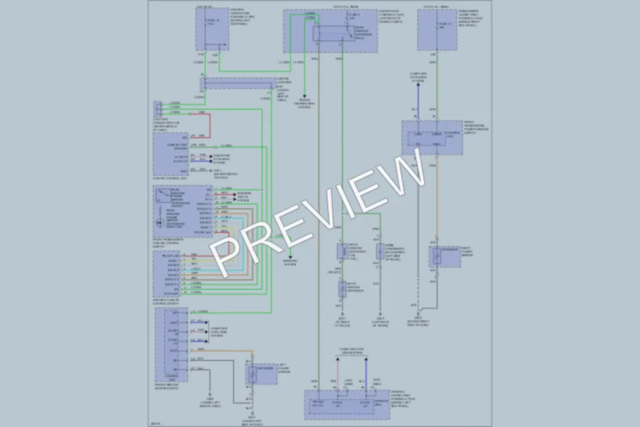 2010 Honda Accord Defoggers wiring diagram preview
