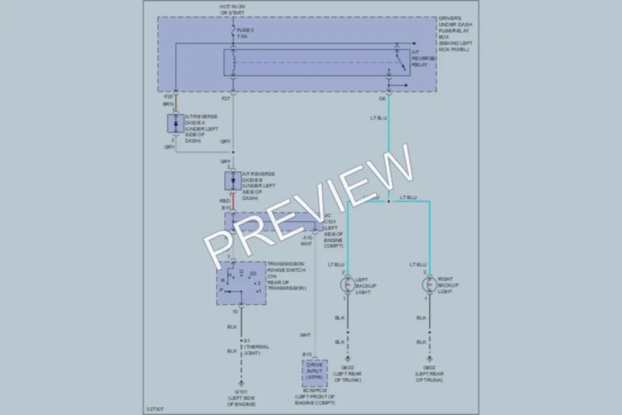 2010 Honda Accord Exterior Lights wiring diagram preview