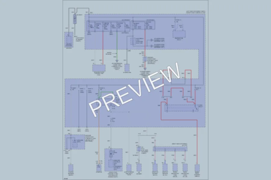 2010 Honda Accord Power Distribution wiring diagram preview