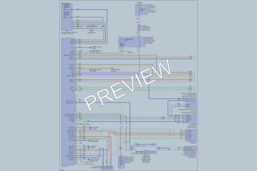 2010 Honda Accord Radio wiring diagram preview