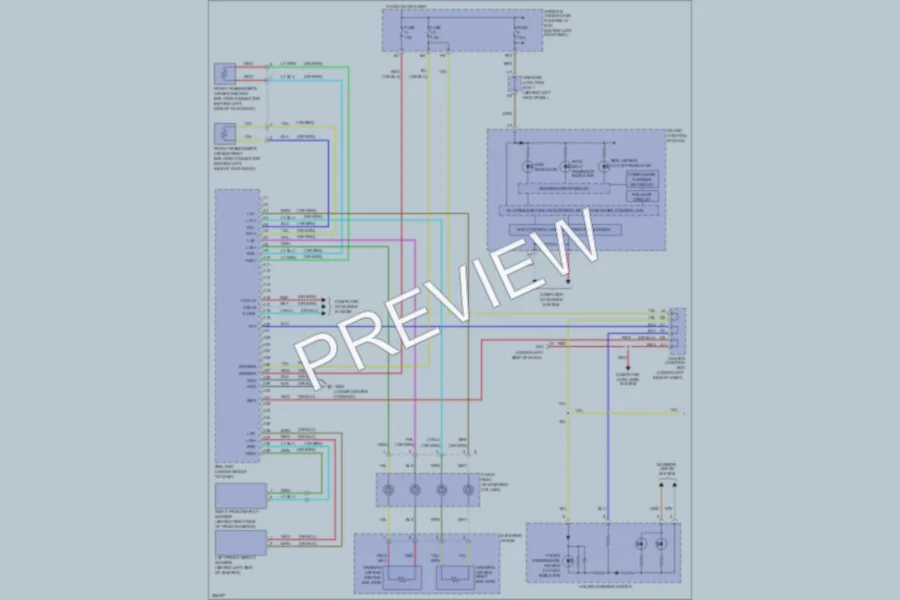 2010 Honda Accord Supplemental Restraints wiring diagram preview