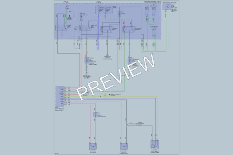 2010 Honda AccordCrosstour Cooling Fan wiring diagram preview