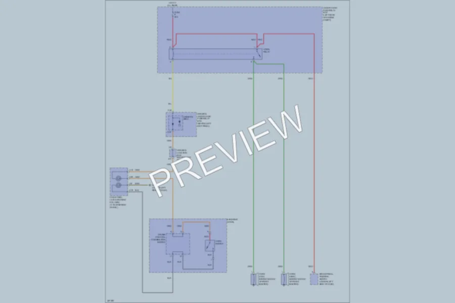 2010 Honda AccordCrosstour Horn wiring diagram preview