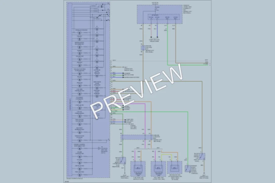 2010 Honda AccordCrosstour Instrument Cluster wiring diagram preview