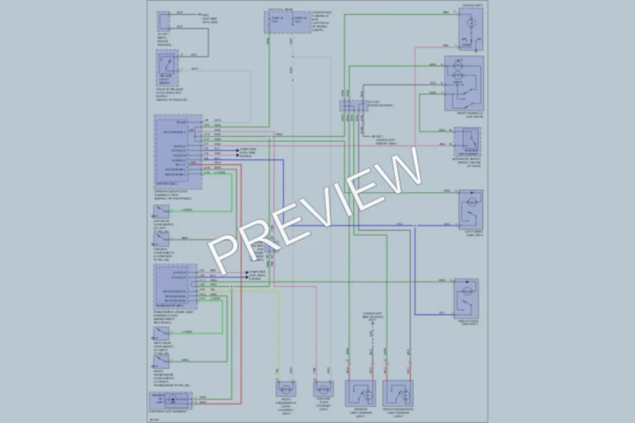 2010 Honda AccordCrosstour Interior Lights wiring diagram preview