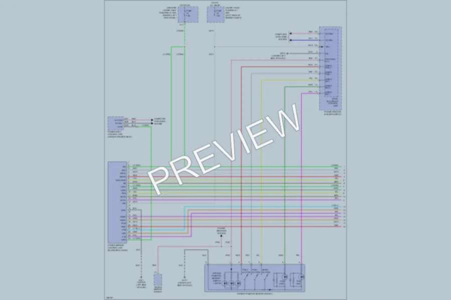 2010 Honda AccordCrosstour Memory Systems wiring diagram preview
