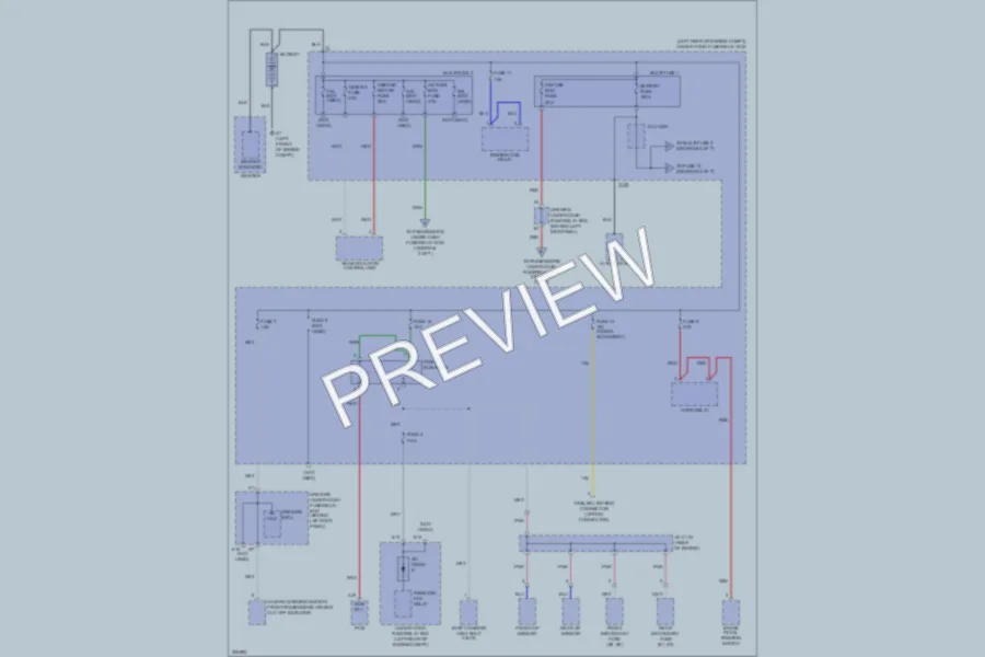 2010 Honda AccordCrosstour Power Distribution wiring diagram preview