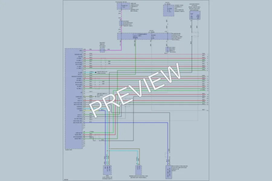2010 Honda AccordCrosstour Radio wiring diagram preview