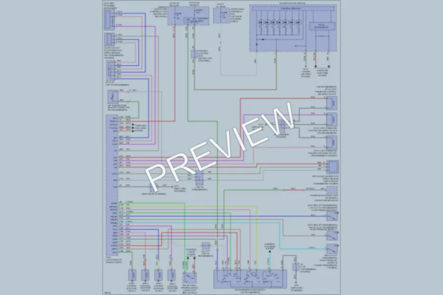 2010 Honda AccordCrosstour Transmission wiring diagram preview