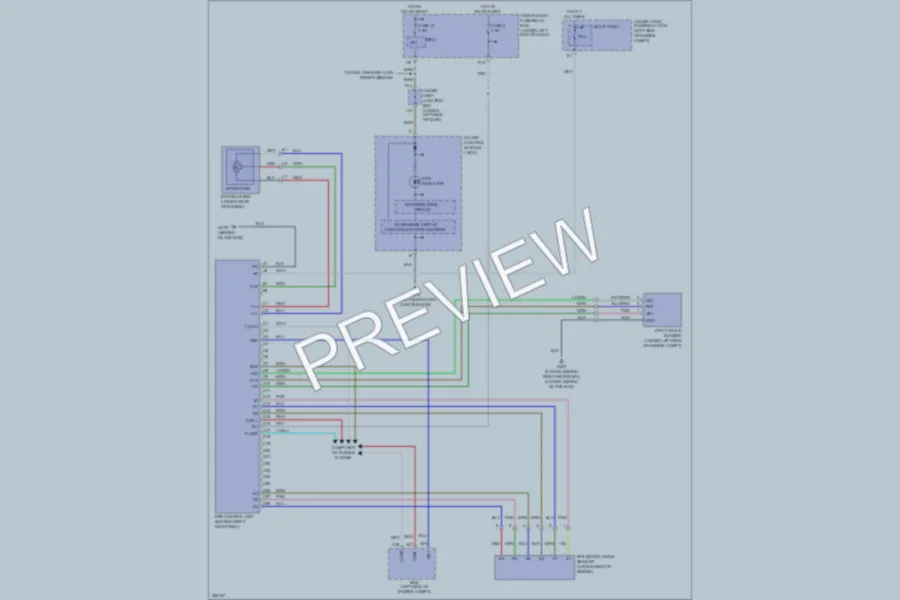 2010 Honda Civic Electronic Power Steering wiring diagram preview