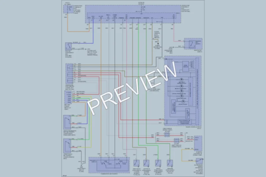 2010 Honda Civic Warning Systems wiring diagram preview