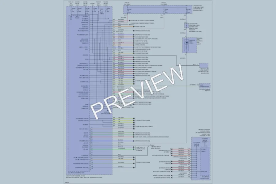 2010 Honda Element Body Control Modules wiring diagram preview