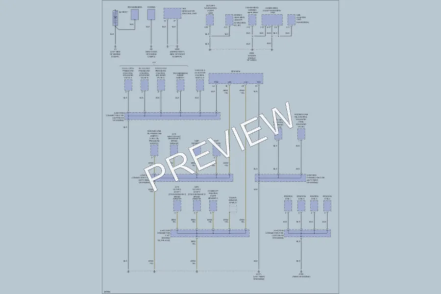 2010 Honda Element Ground Distribution wiring diagram preview